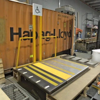 Robotic Train Access Ramp